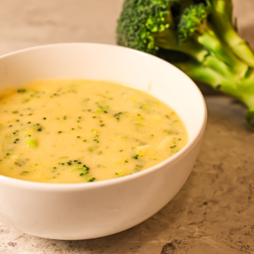 Vegan Broccoli Cheddar Soup