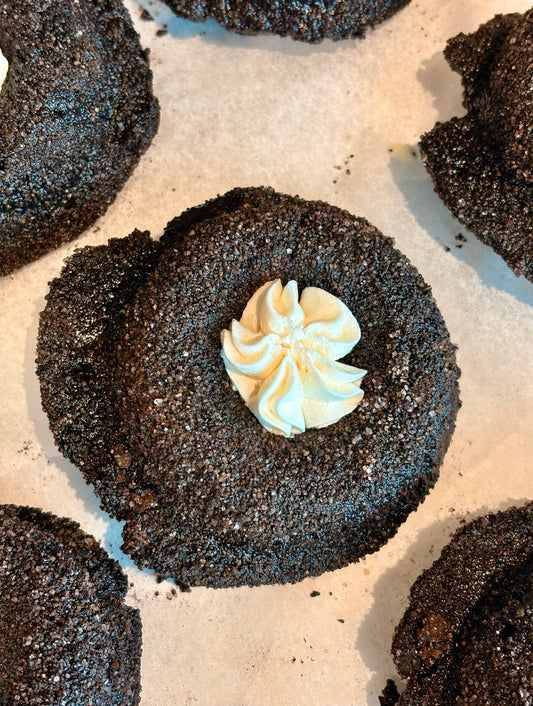 Cinnamon Cocoa Sugar Cake Donut
