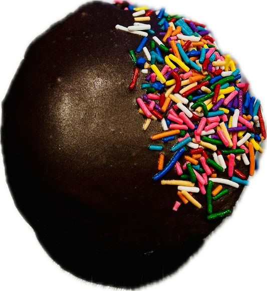 Chocolate Sprinkle Cake Donut