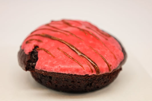 Chocolate Raspberry Cake Donut
